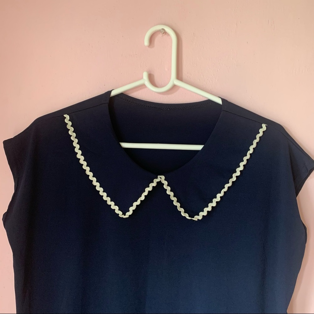 Blouse with collar - Picture 2 of 5